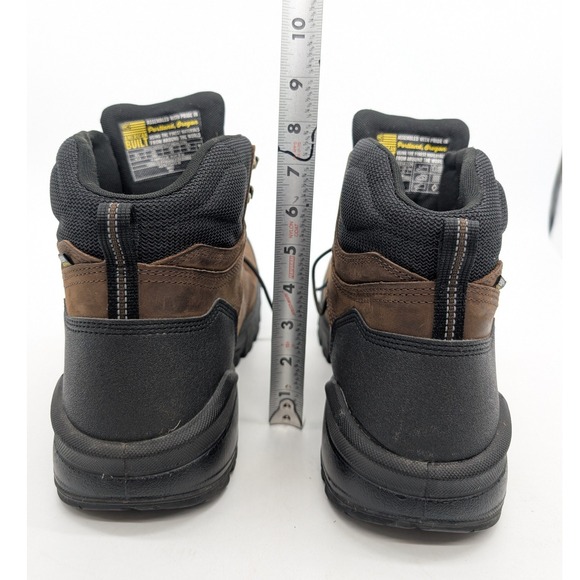 KEEN Utility Composite Toe Waterproof Work Boots Men Size 14D Brown Leather - Picture 7 of 12